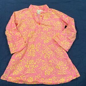 Childs hand printed batik tunic